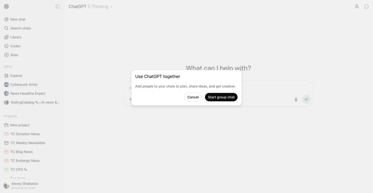 OpenAI Prepares ChatGPT Group Chats for Enhanced Collaboration