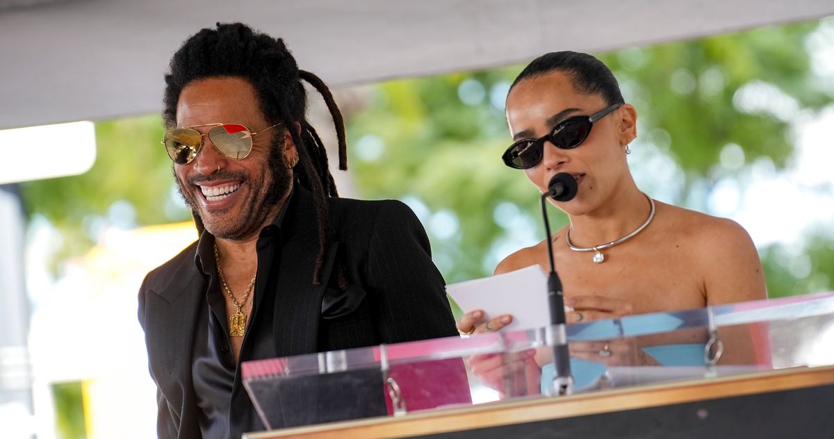 Featured image for "Zoë Kravitz and Channing Tatum Attend Lenny Kravitz's Hollywood Walk of Fame Ceremony"