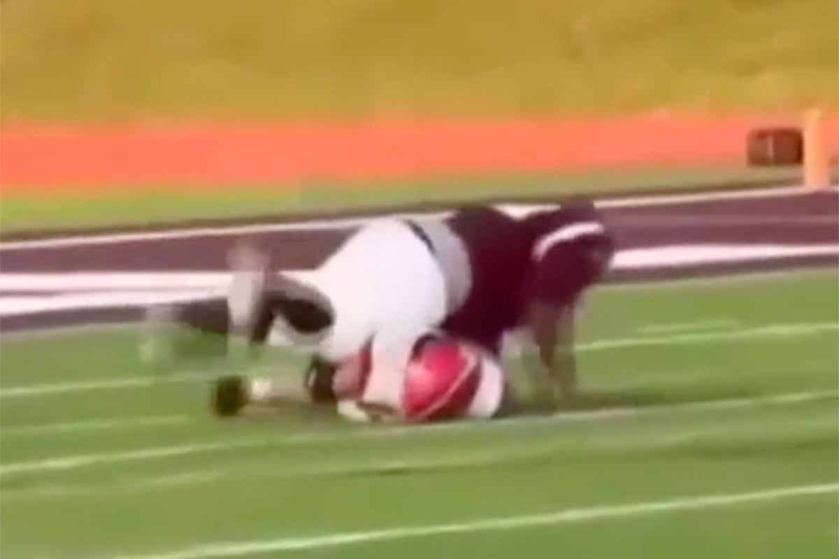 Featured image for Michigan high school football player injured in controversial play