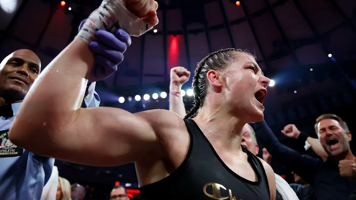 Featured image for Katie Taylor Clinches Trilogy Victory Over Amanda Serrano to Retain Title