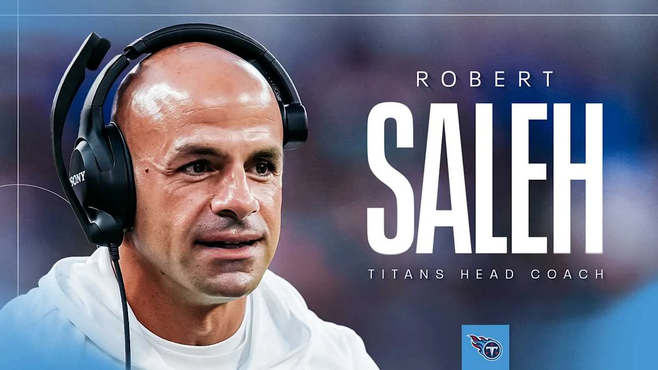 Titans Tap Robert Saleh to Lead Nashville Revival