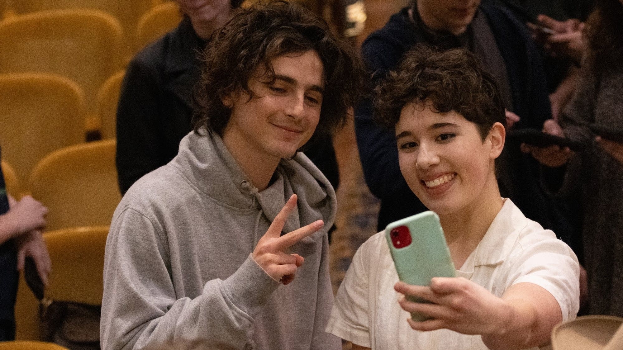 Featured image for Timothee Chalamet Surprises Hibbing High School Theater Students