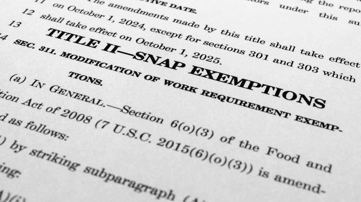 Featured image for New work requirements for food aid frustrate Democrats in debt deal.