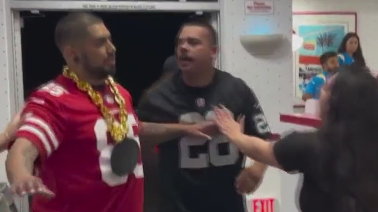 "Violent Clash Erupts as Rival Football Fans Duel at Santa Clara In-N-Out"