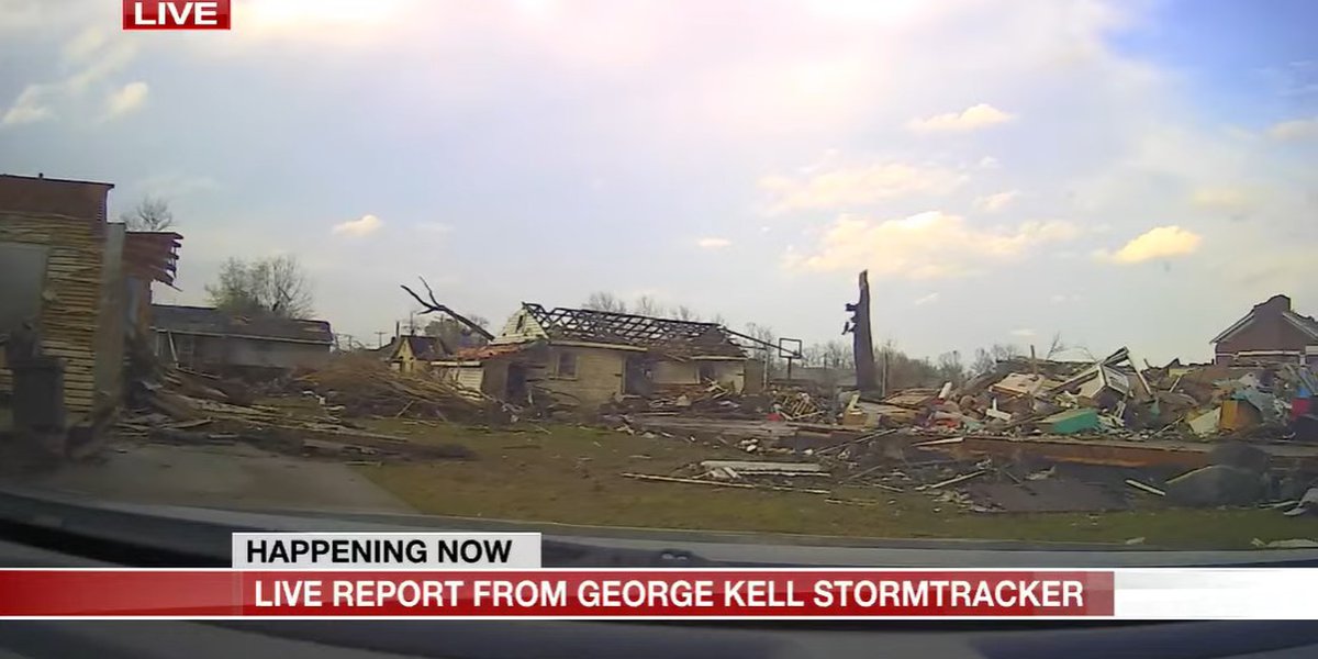 Wynne tornado leaves trail of destruction and trapped victims.