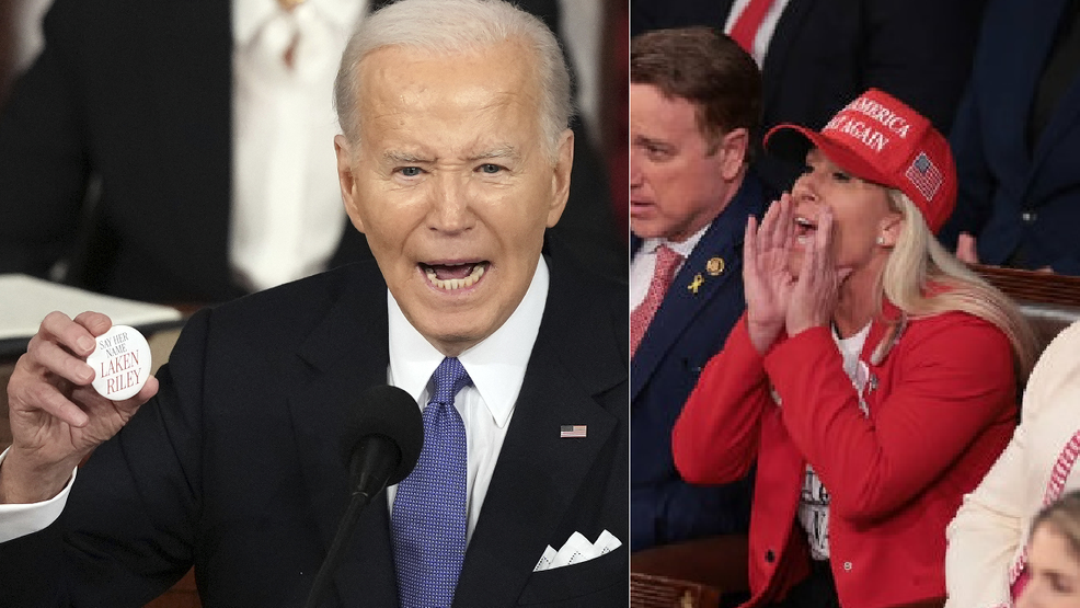 "Biden's Response to Marjorie Taylor Greene's State of the Union Interruption"