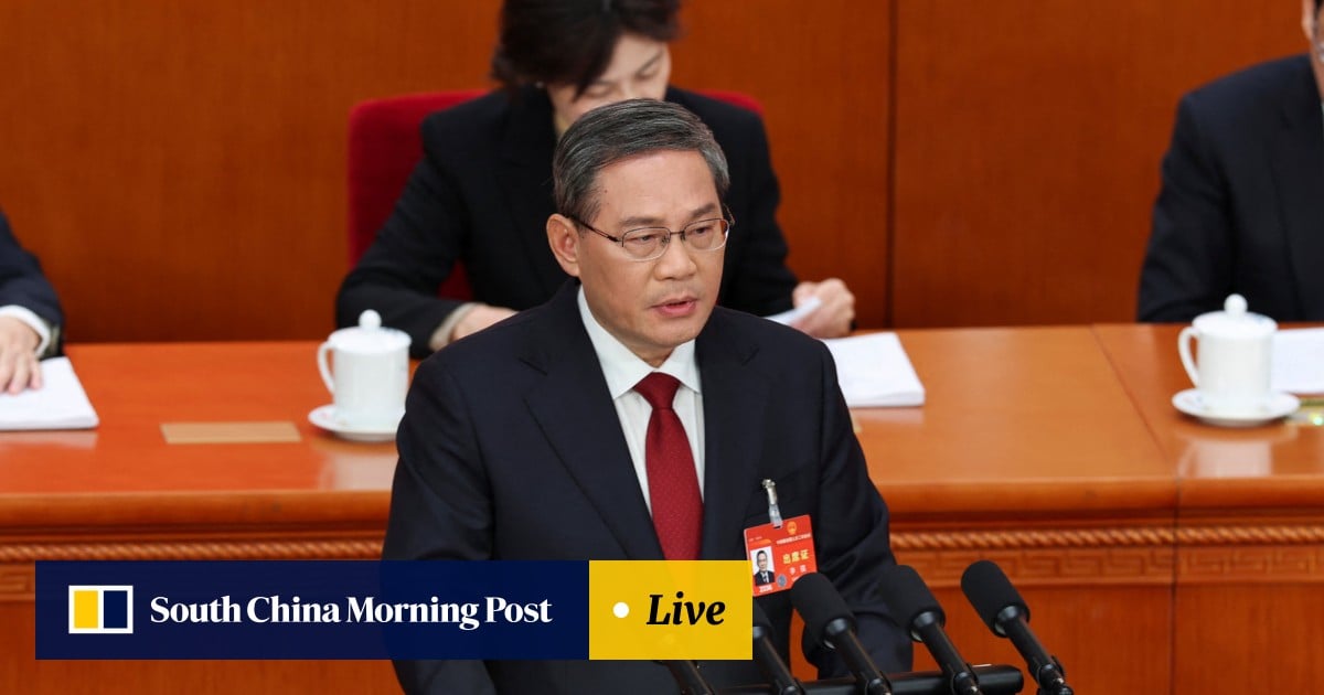 Featured image for "China's Premier Li Qiang Unveils Ambitious 5% GDP Target, Investors Remain Skeptical"