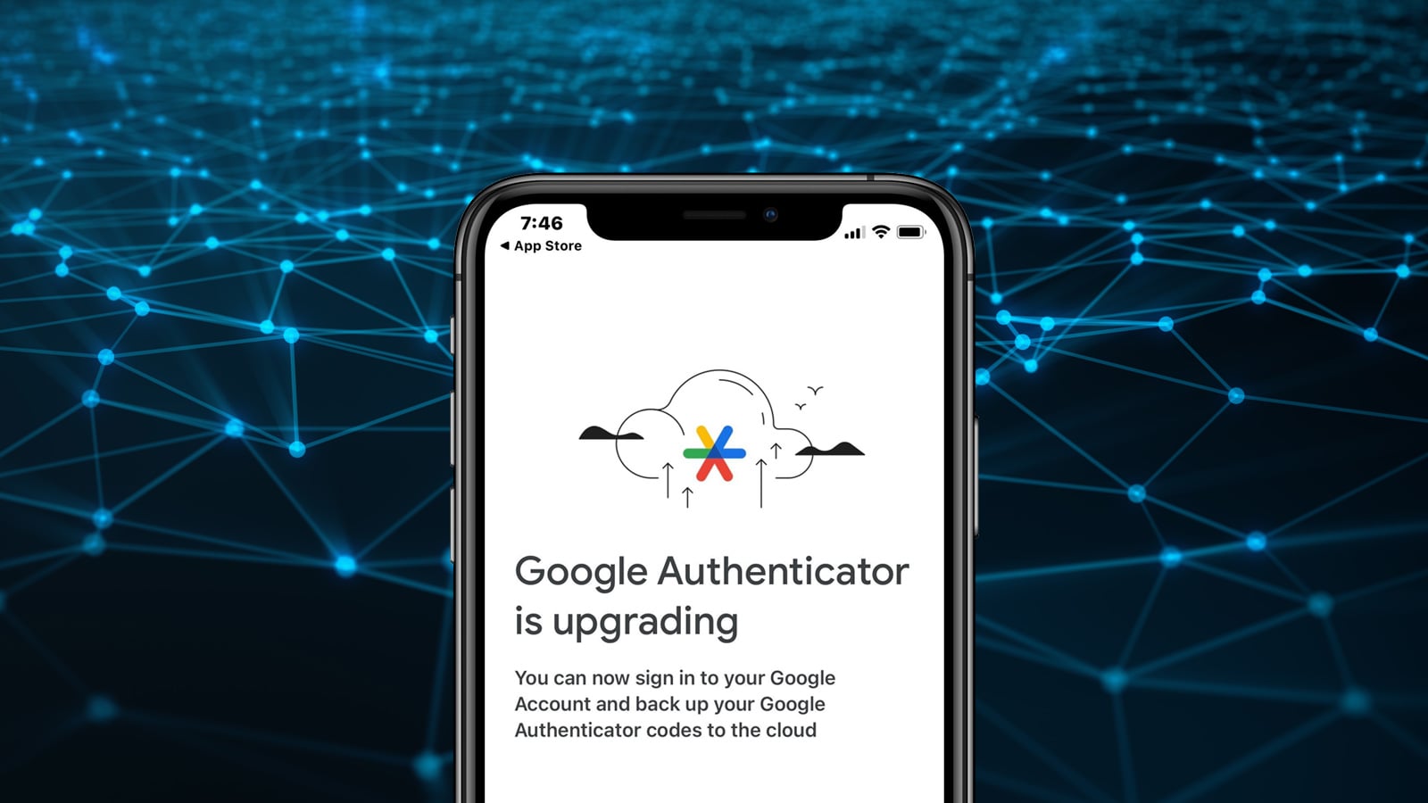 Featured image for Google Authenticator introduces cloud backup and syncing for 2FA codes.
