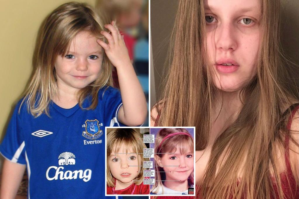 Analysis rules out Julia Faustyna as Madeleine McCann.