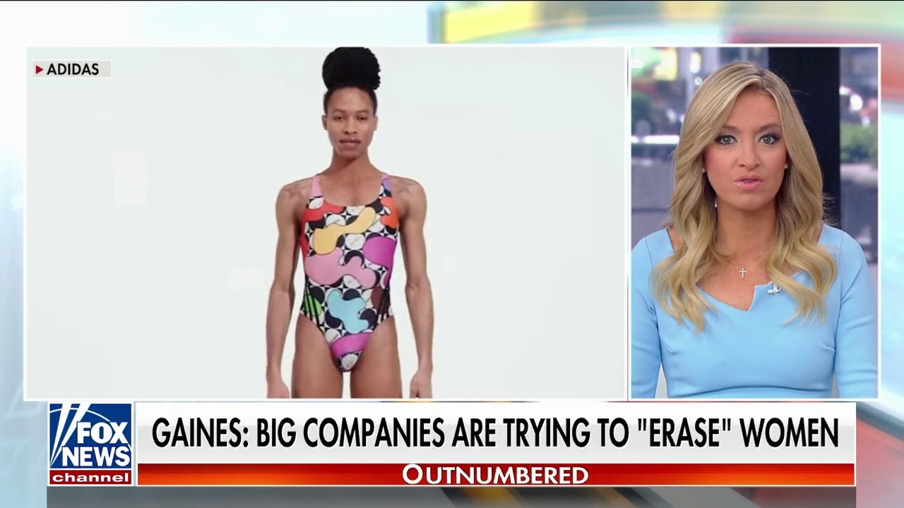 Adidas faces backlash over controversial swimsuit ad featuring male model.