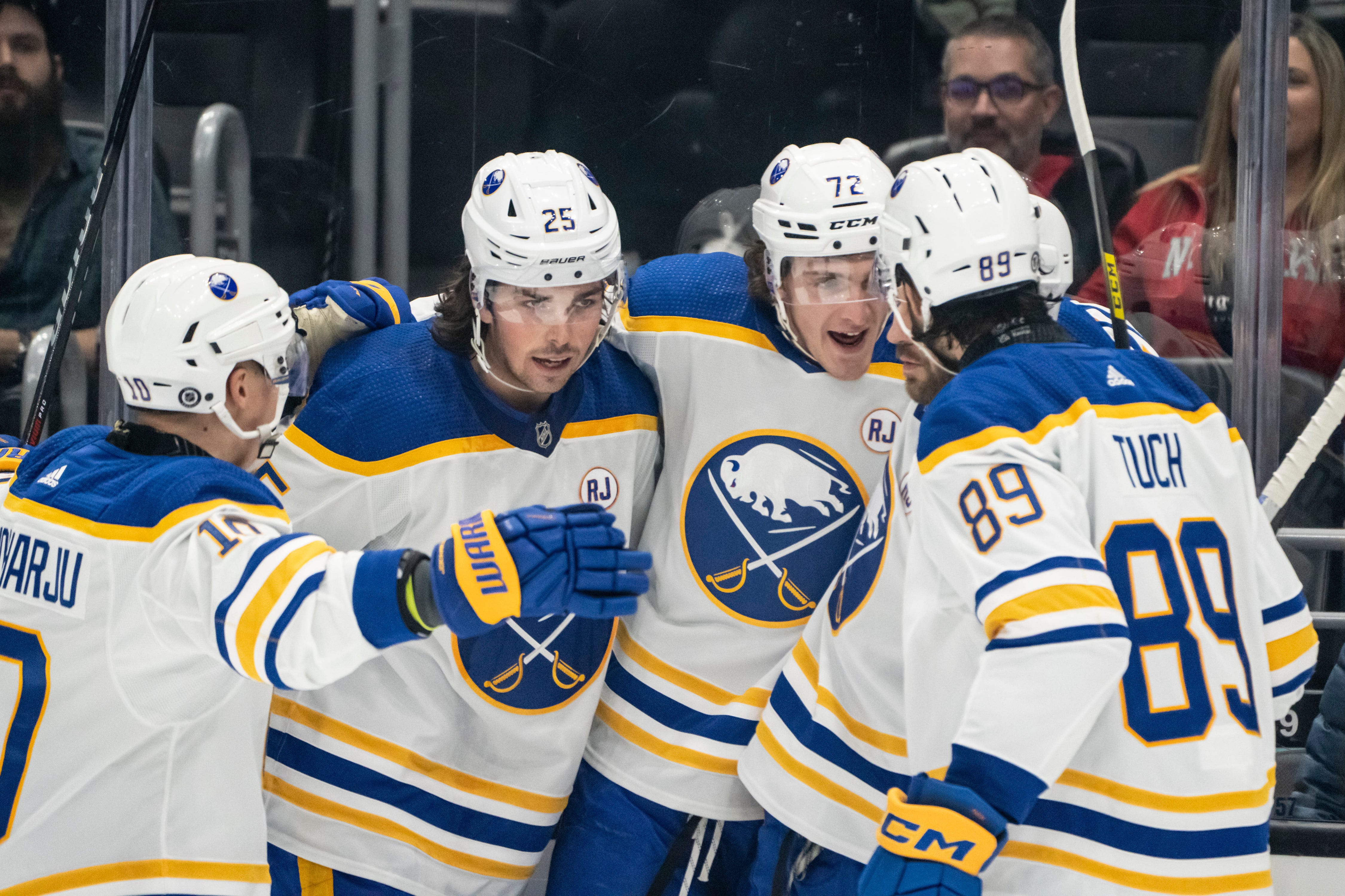 Featured image for "Sabres Make History with First Franchise Win Over Kraken"