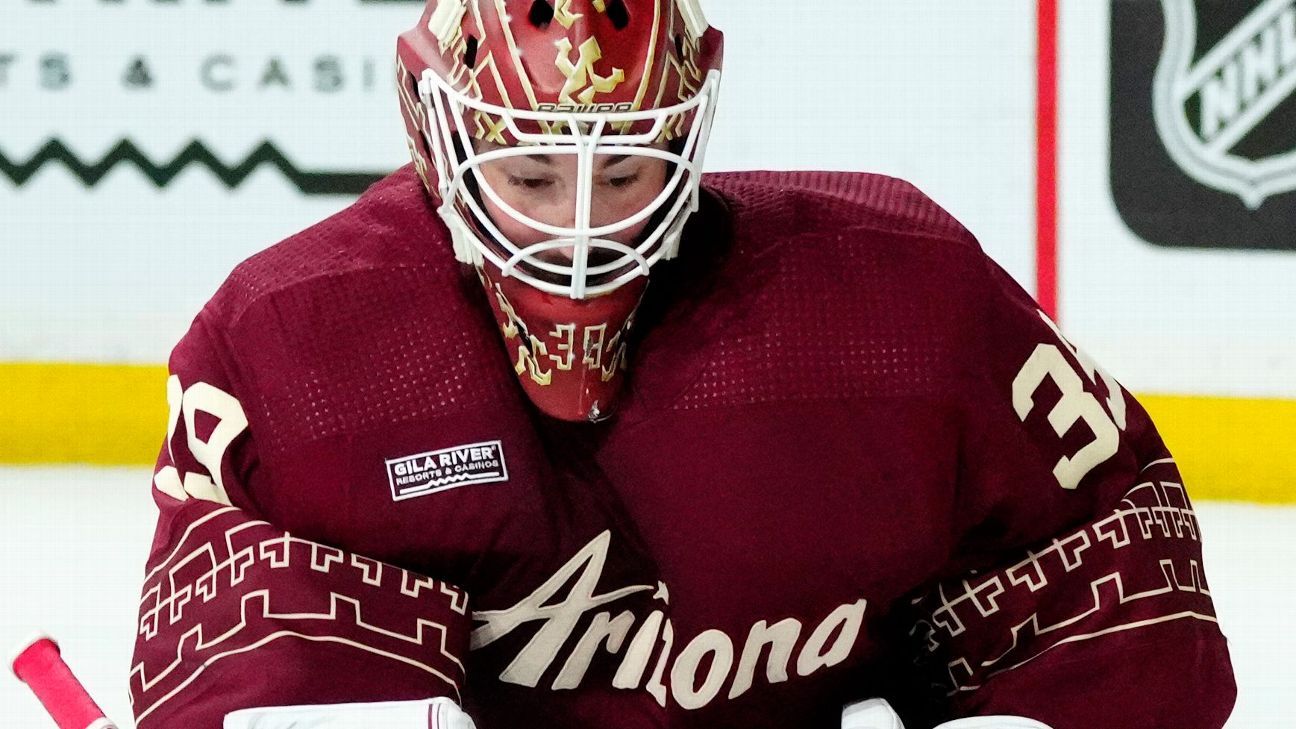 Featured image for Connor Ingram signs 3-year extension with Arizona Coyotes.