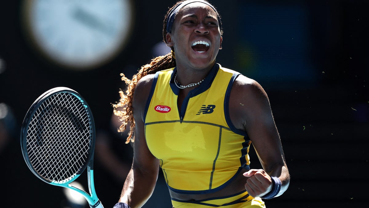 Featured image for "Coco Gauff Battles Through Errors to Secure Australian Open Semifinal Spot"