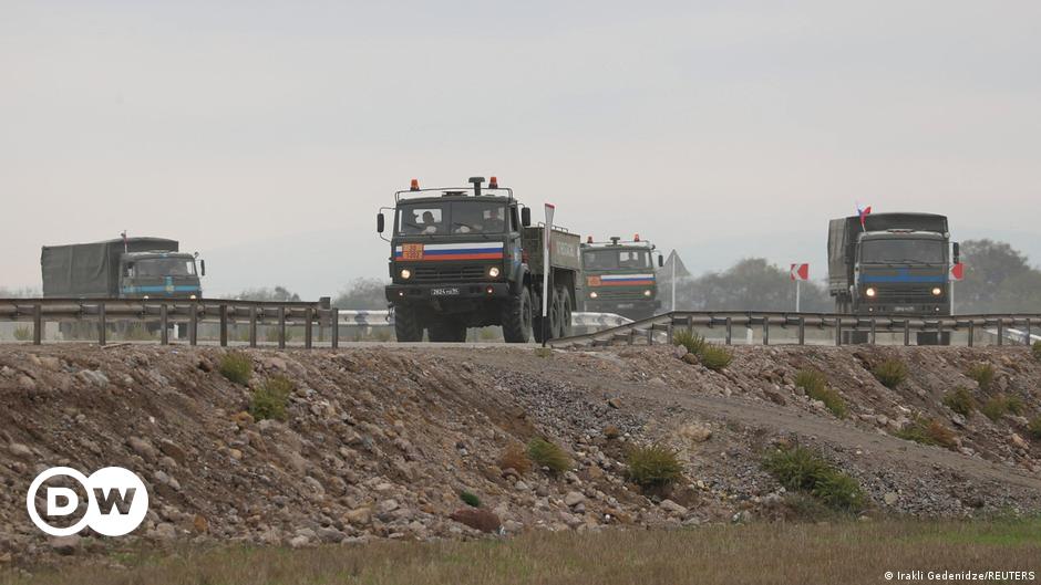 Armenian Fighters Surrender Weapons in Nagorno-Karabakh