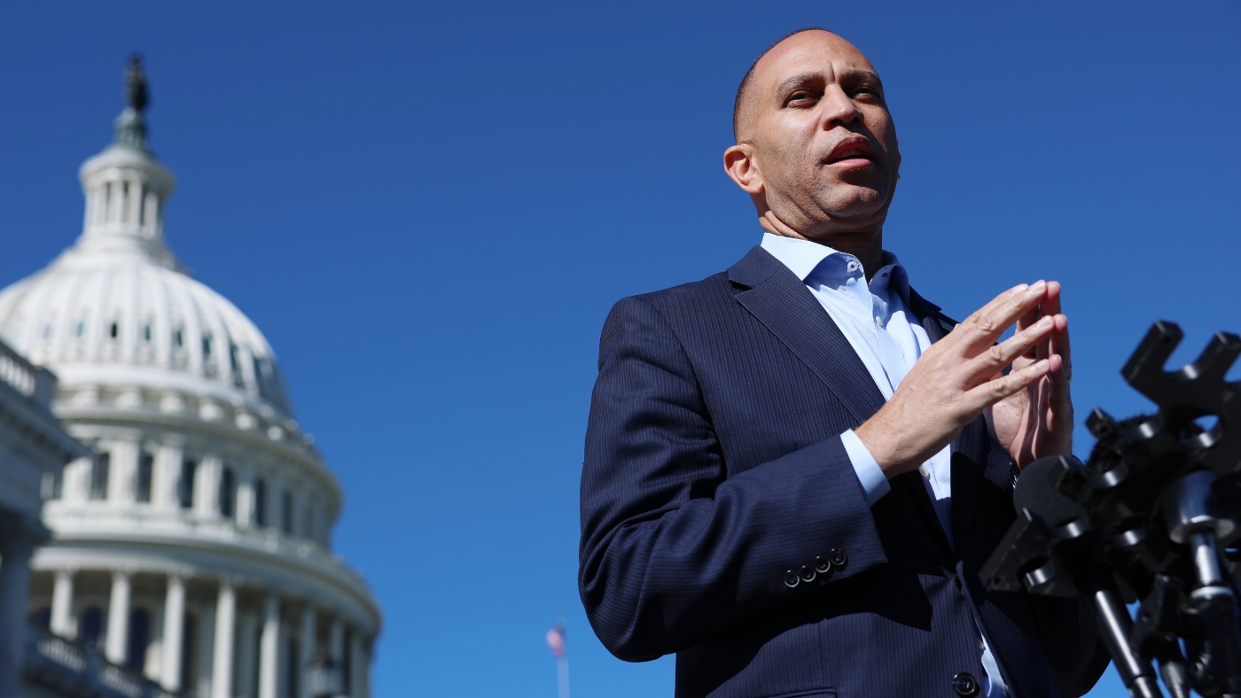 Featured image for Pardoned Capitol Rioter Charged with Threatening Hakeem Jeffries