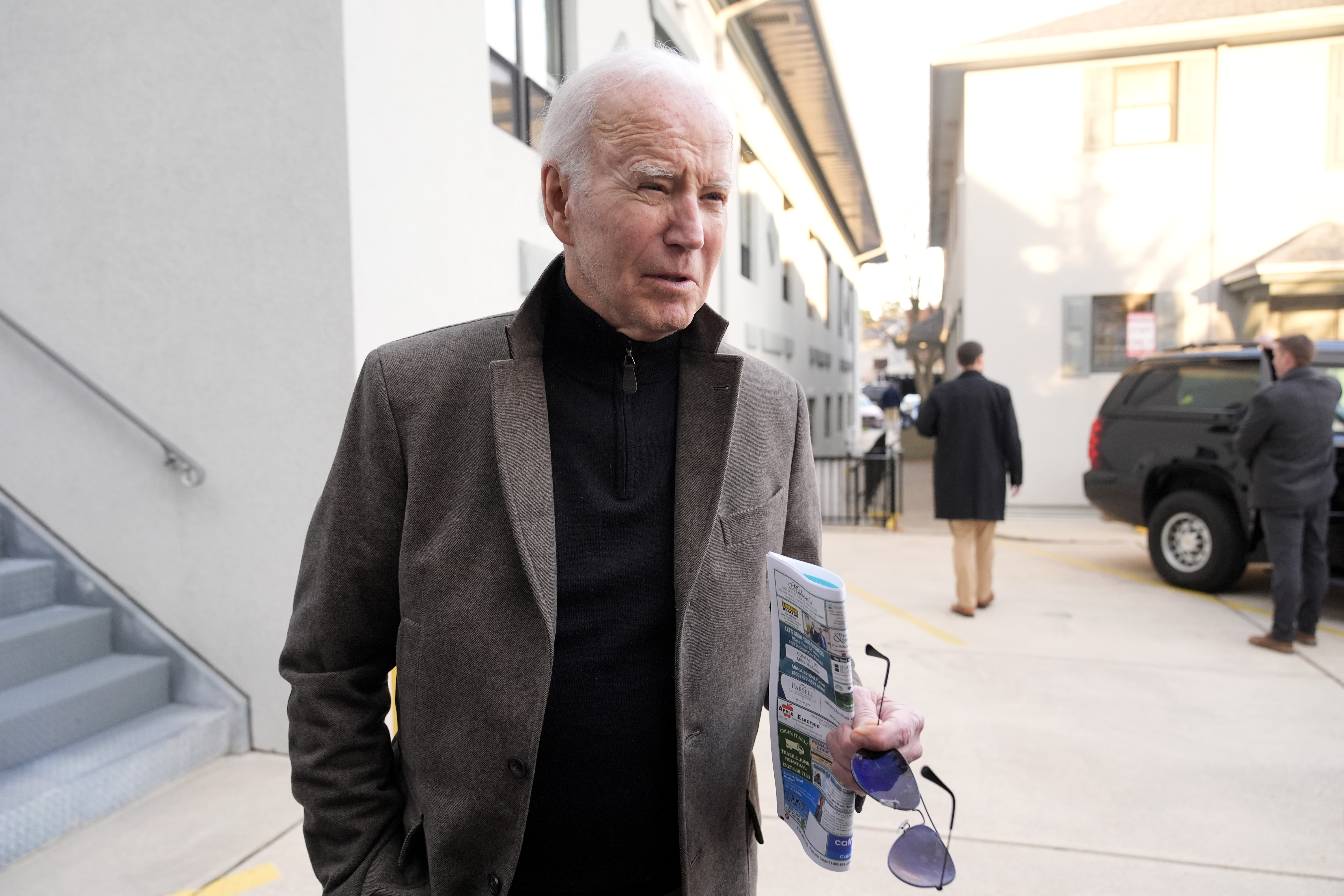 "Biden's Campaign Raises $42 Million in January, Outpacing Trump in Fundraising"