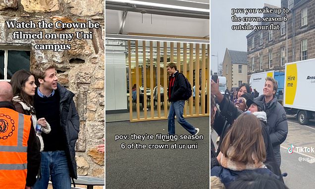 "The Crown" Goes Behind-the-Scenes at St. Andrews for Royal Love Story Filming