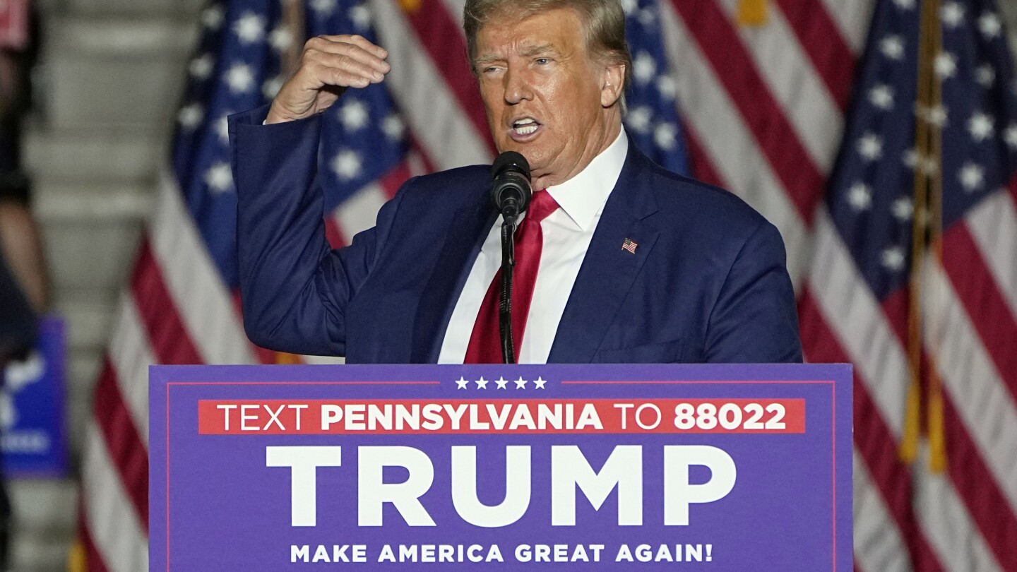 "Trump Rallies in Biden's Backyard Ahead of Hush Money Trial"