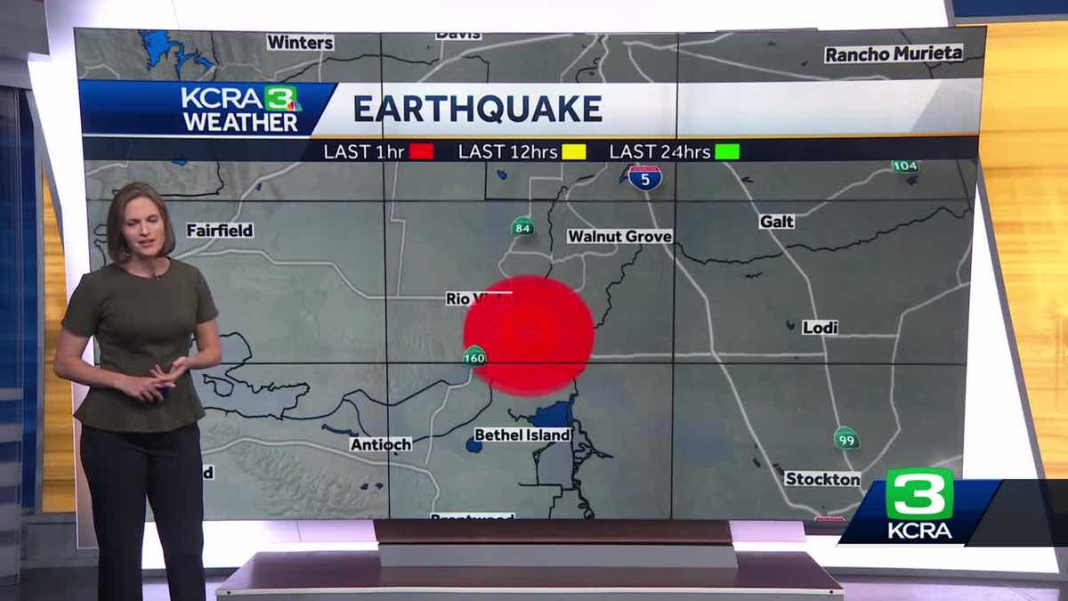 Series of Earthquakes Rattle Sacramento Region and Bay Area