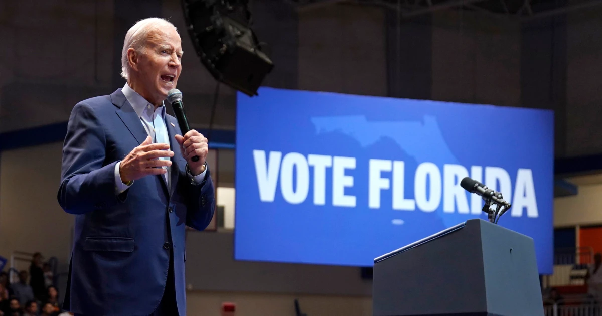 "Biden Campaign Strategizes to Win Florida in 2024"