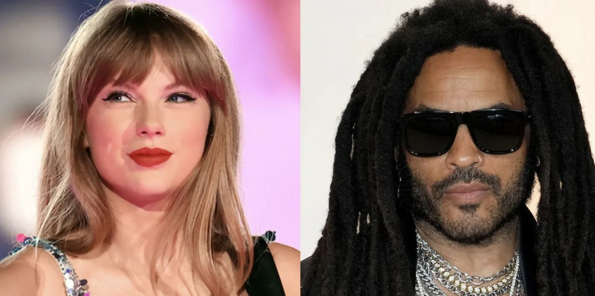 Lenny Kravitz Steals the Show at iHeartRadio Awards with Taylor Swift and Daughter Zoë Kravitz