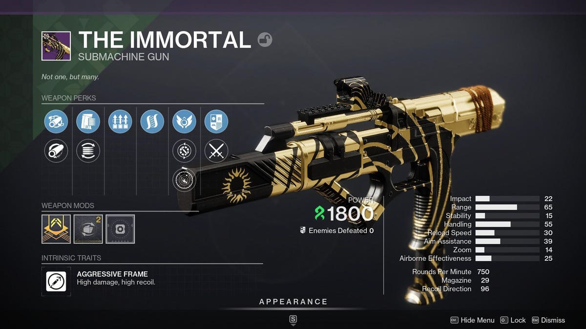 Destiny 2's Lightfall Trials SMG Sparks Nerf Demands in PvP.