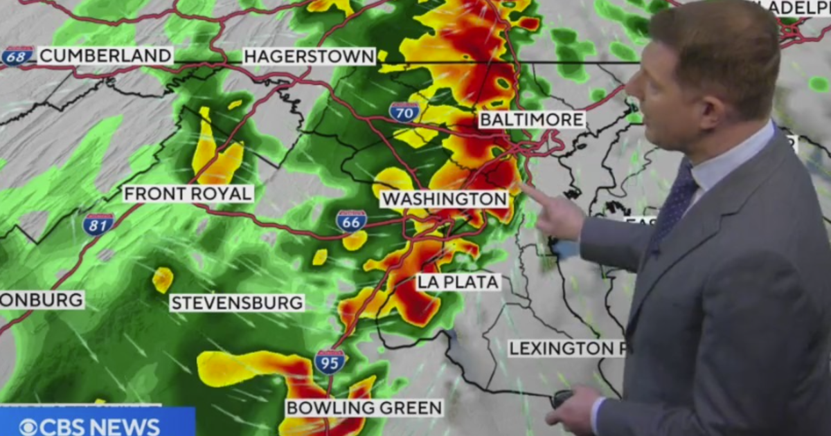 Severe Thunderstorms and Flash Flooding Threaten Mid-Atlantic Region