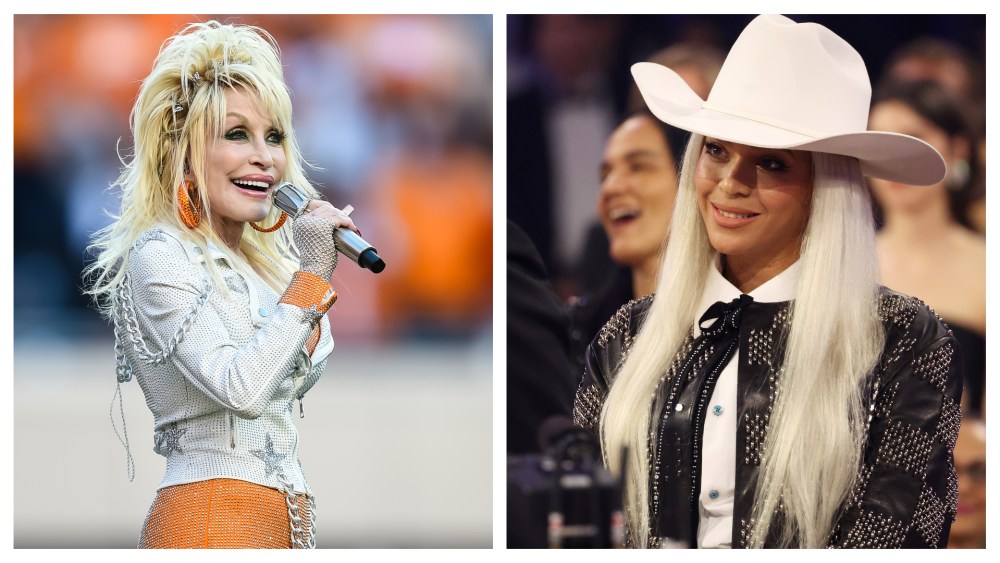 Featured image for Dolly Parton Hints at Beyoncé Covering Her Classic 'Jolene' for Country Album