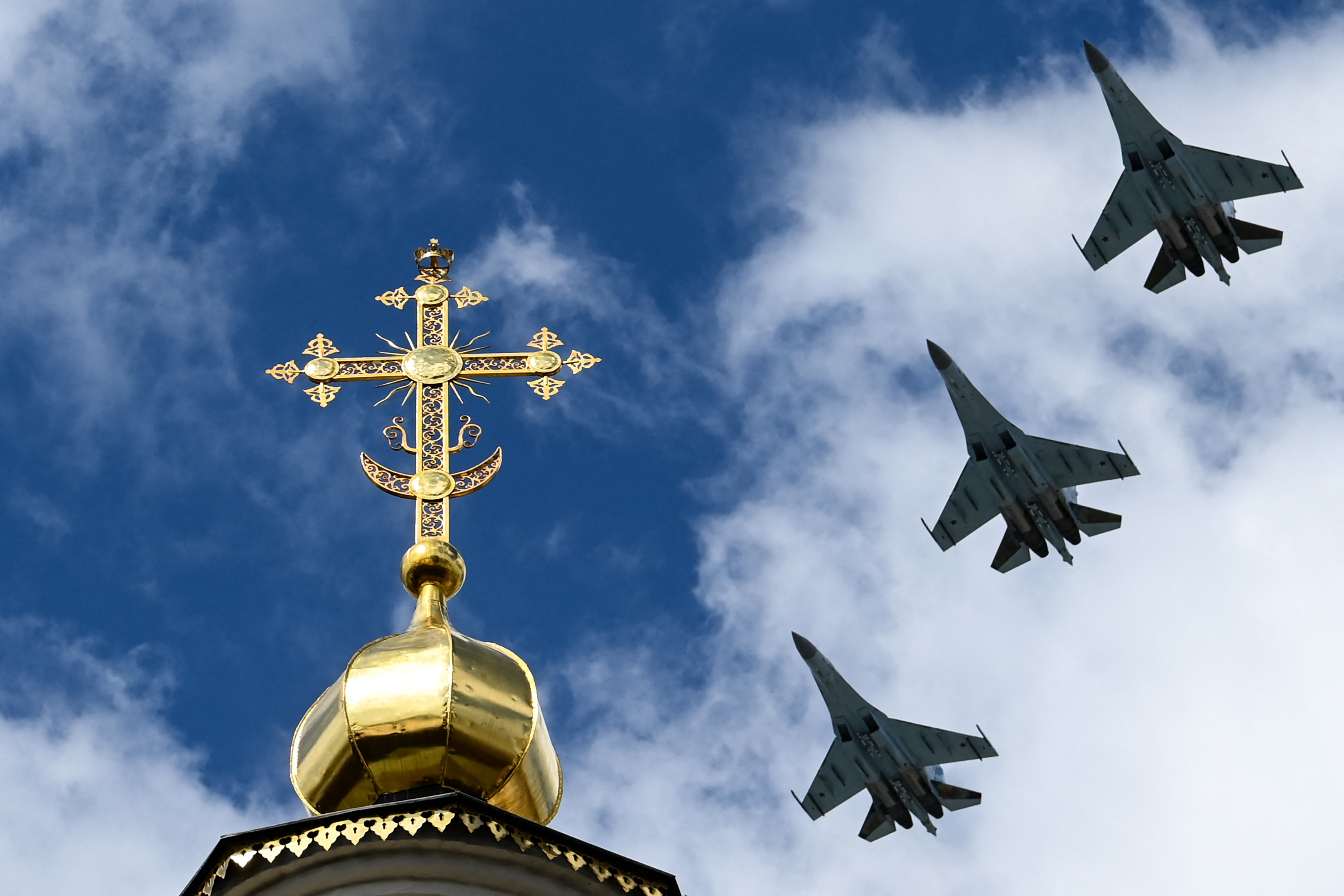 Featured image for "Russian Air Force Suffers String of Fighter Jet Losses"