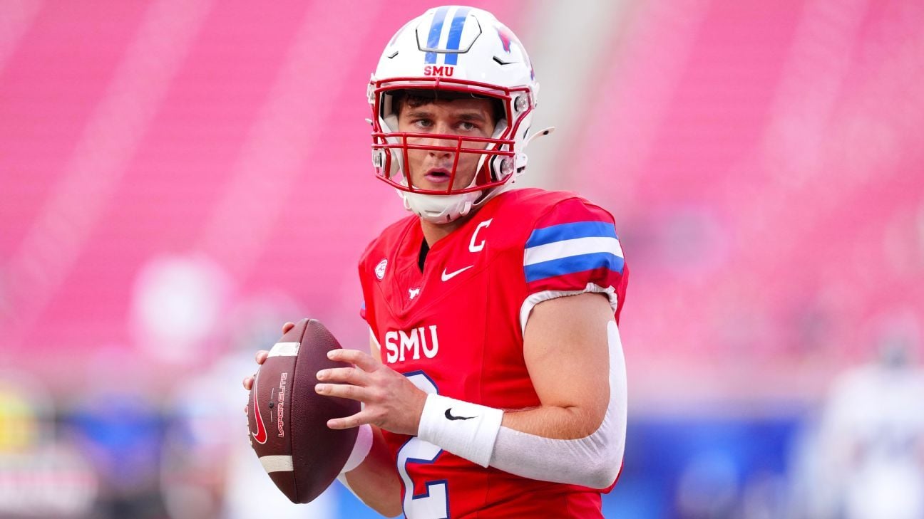 Featured image for SMU's QB Stone to Transfer