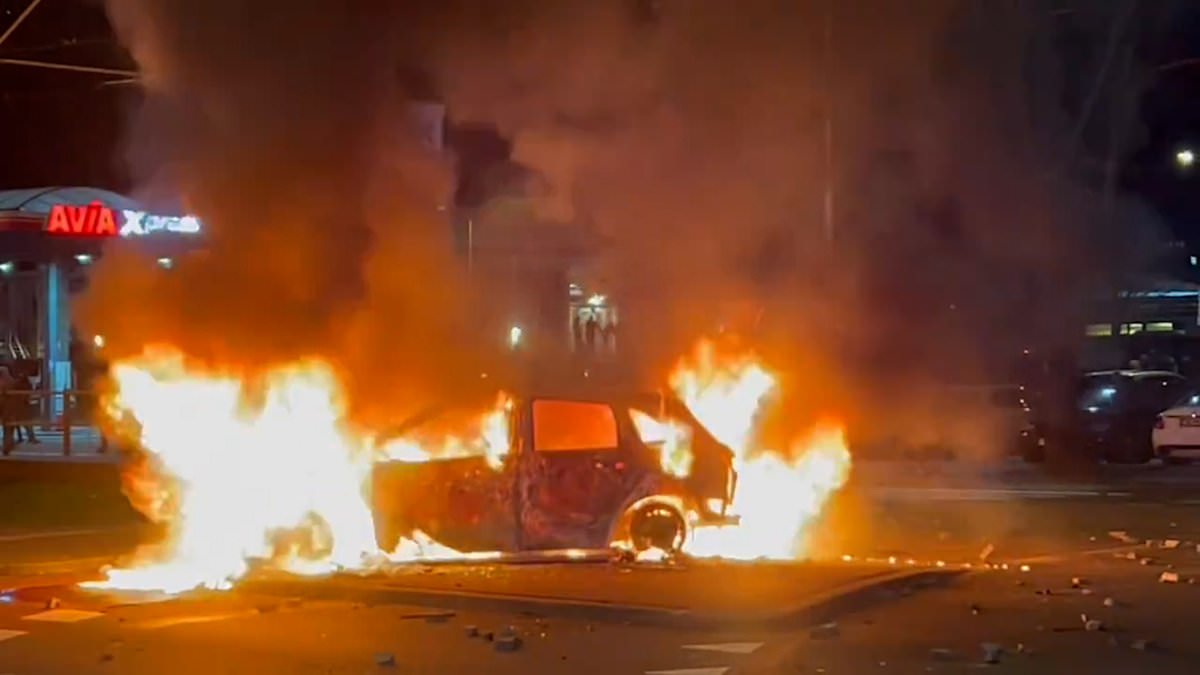 "Eritrean Mobs Clash in The Hague, Torching Cars and Injuring Police"