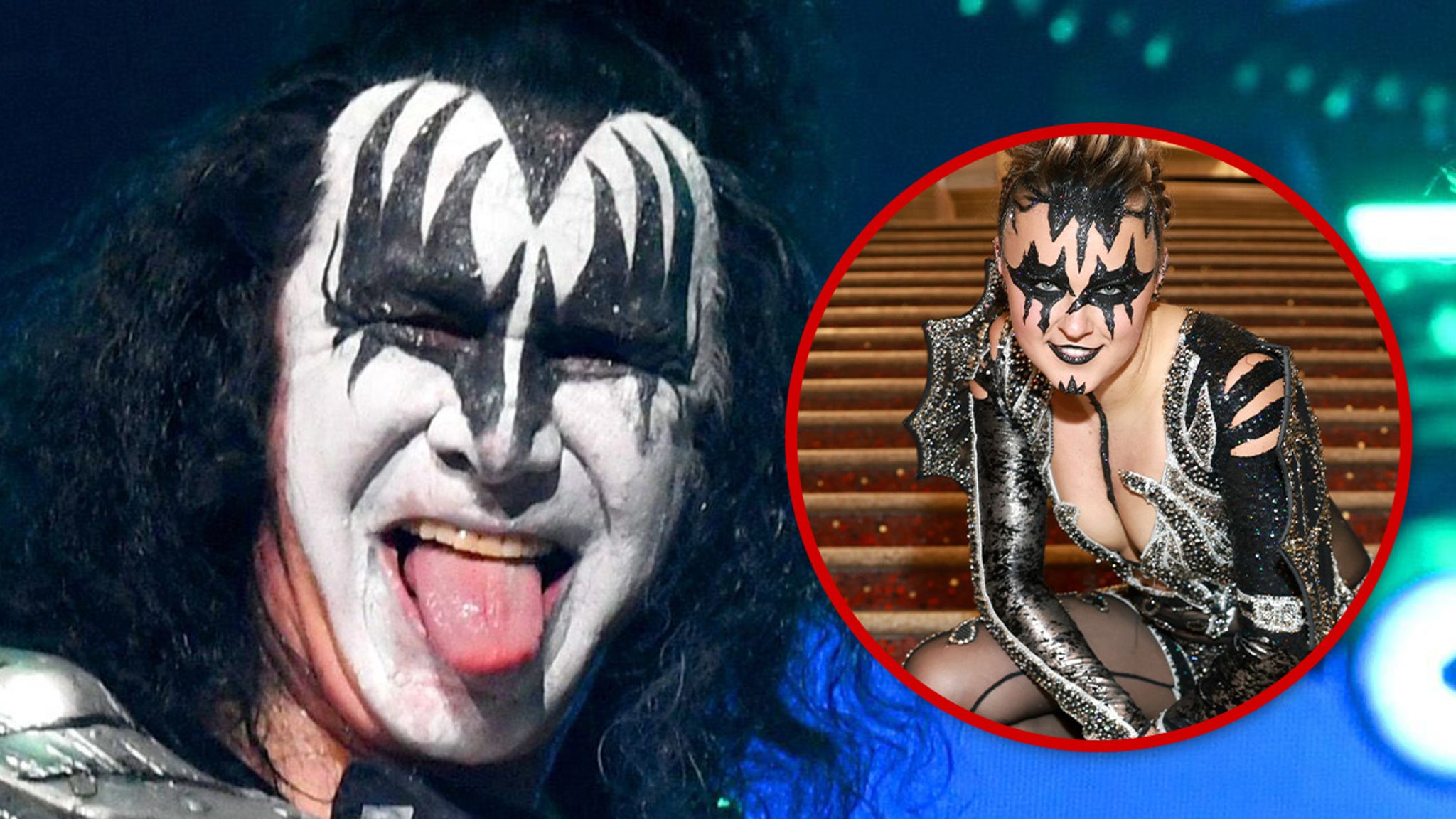 Featured image for "Gene Simmons Supports JoJo Siwa Amidst Criticism Over New Look"