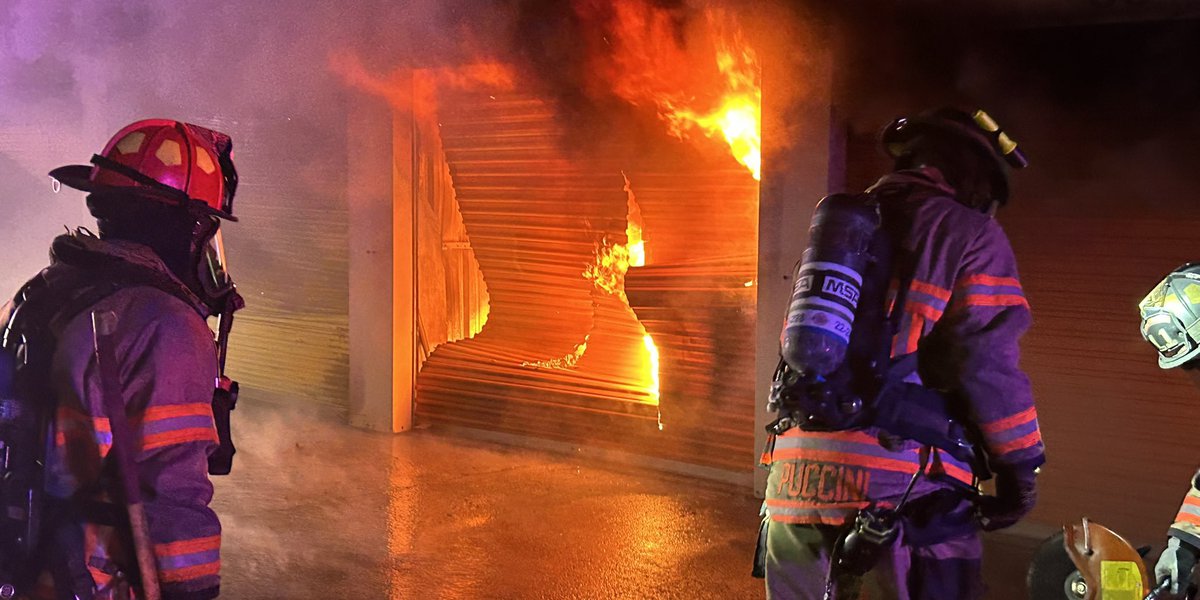 Featured image for "Massive Fire Engulfs Rockford Storage Unit Business on North Central Avenue"
