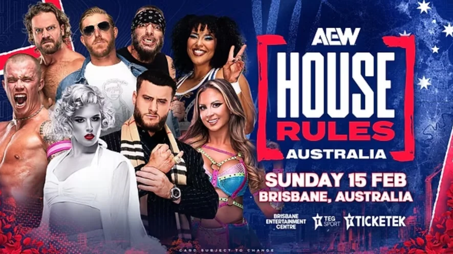 IInspiration Debuts as AEW Brings House Rules to Brisbane