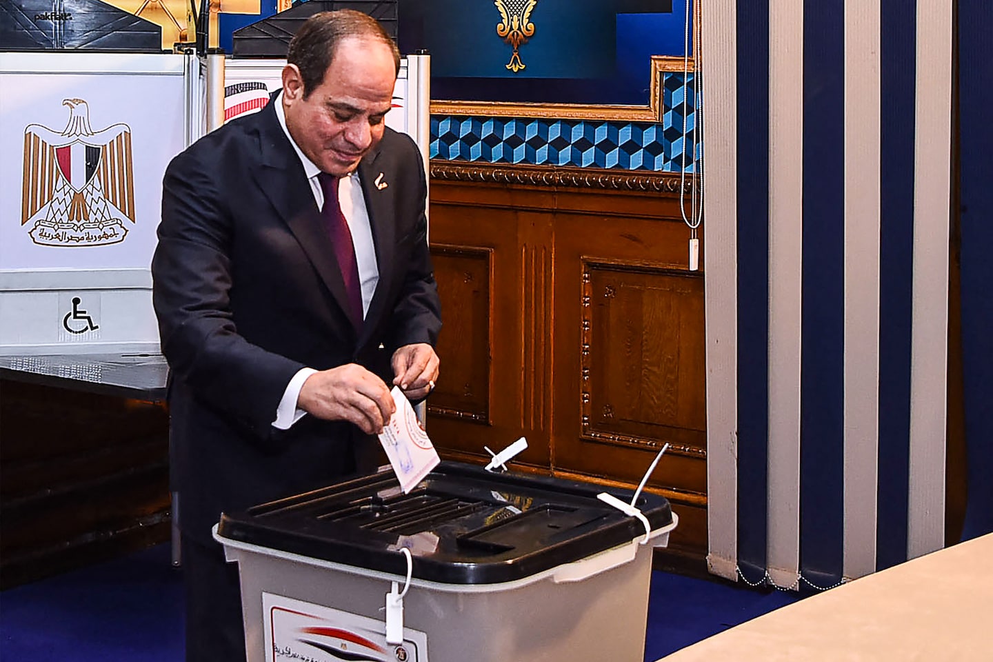 "Egypt's Election: Sisi Set for Third Term Amidst Gaza War Boost"