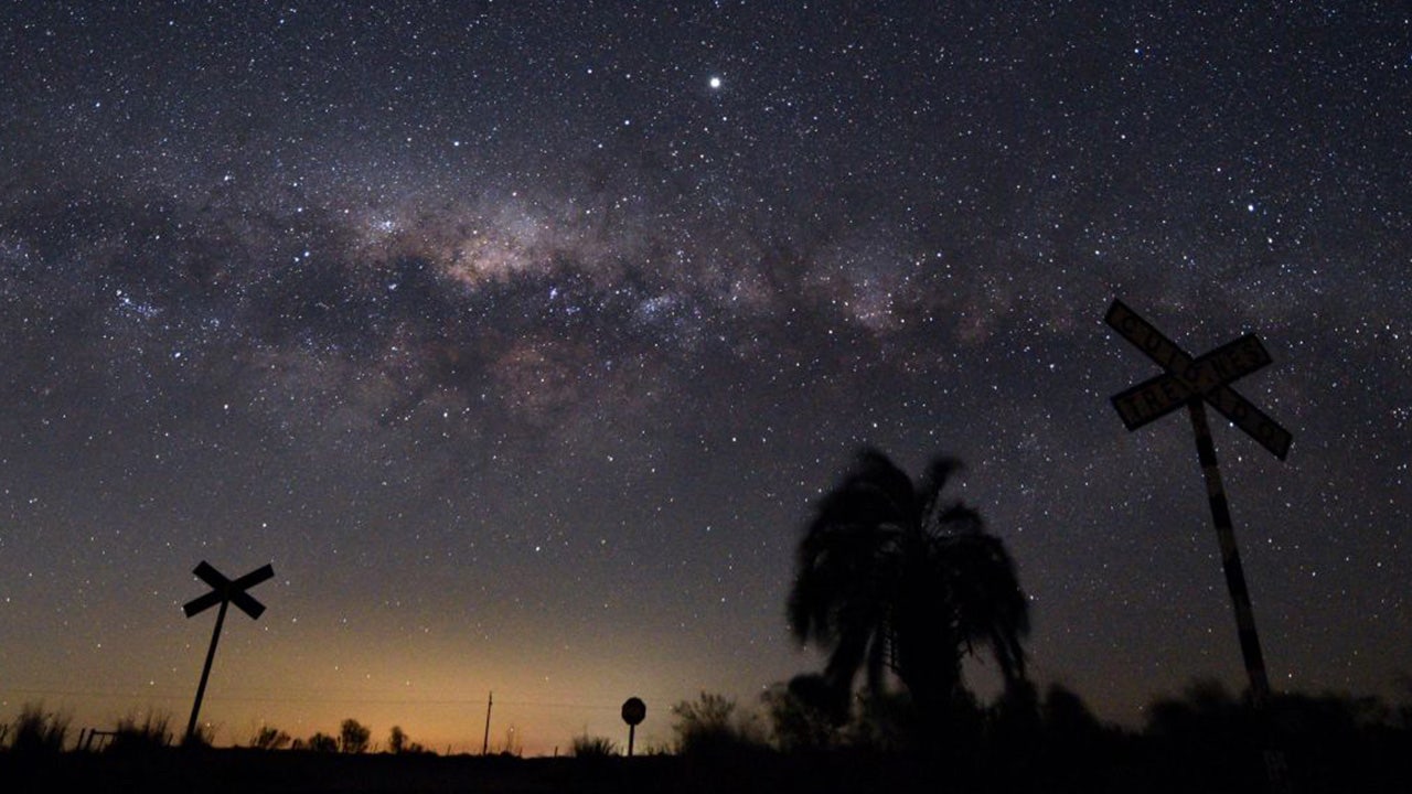 "Rare planetary alignment allows for viewing of five planets simultaneously"