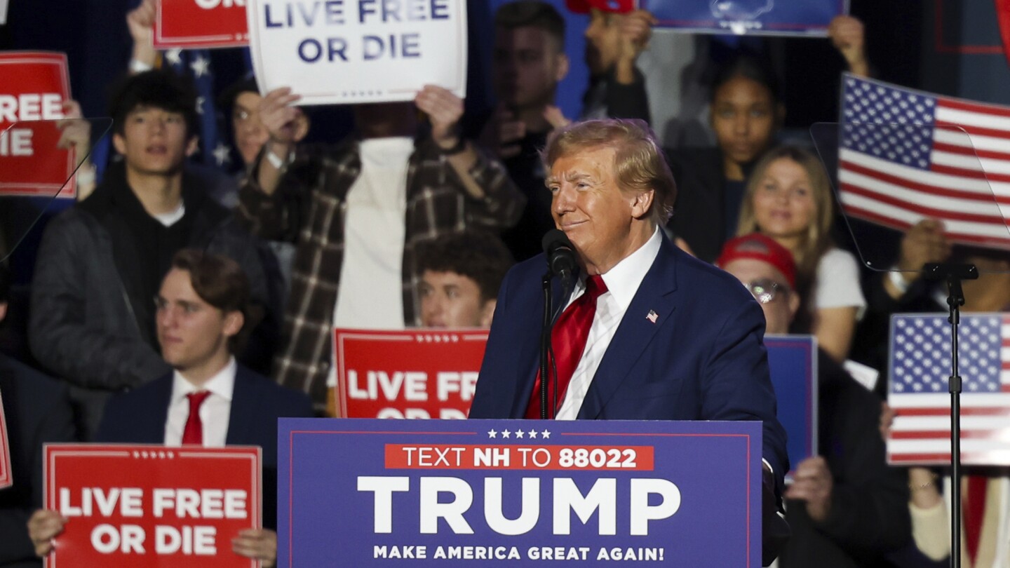"Trump's Rally in New Hampshire Energizes Supporters and Rivals Alike"