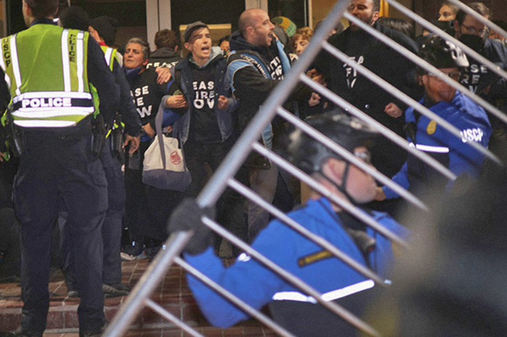 Featured image for "Controversial Actions by Pro-Palestinian Protesters Under Media Scrutiny"