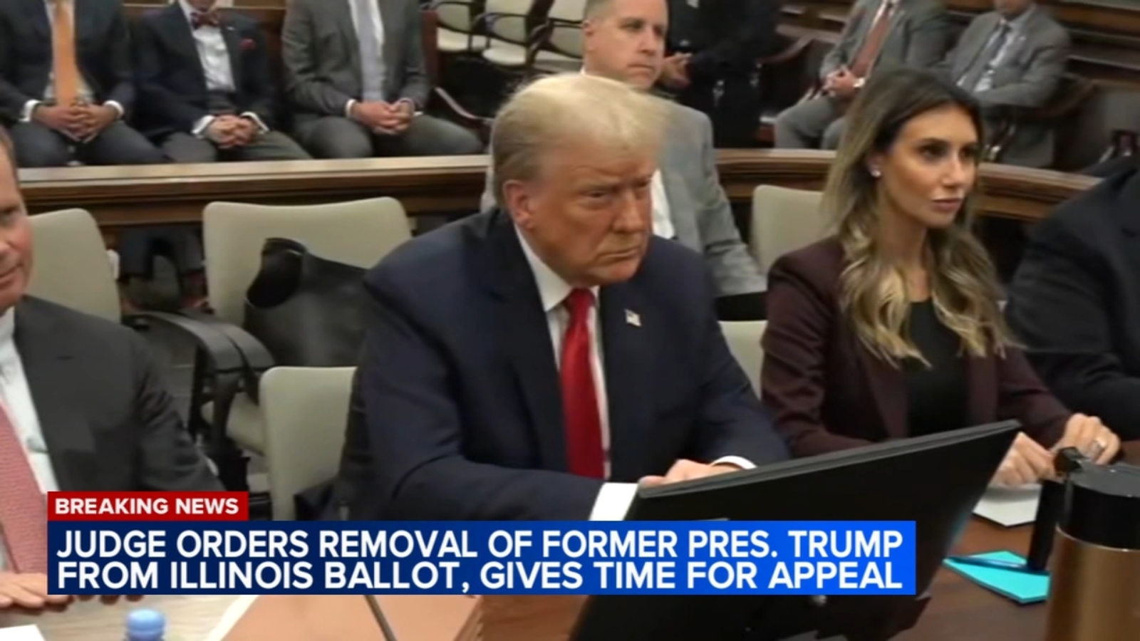 Judge Rules Trump Should Be Removed from Illinois Primary Ballot