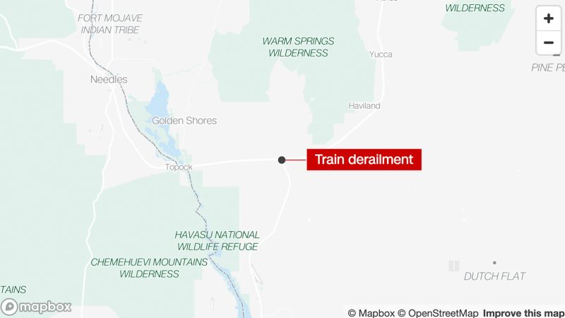 Multiple Train Derailments Reported Across Western US