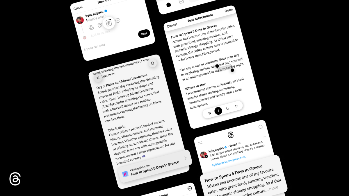 Featured image for Threads Introduces 10K Character Long-Form Post Support