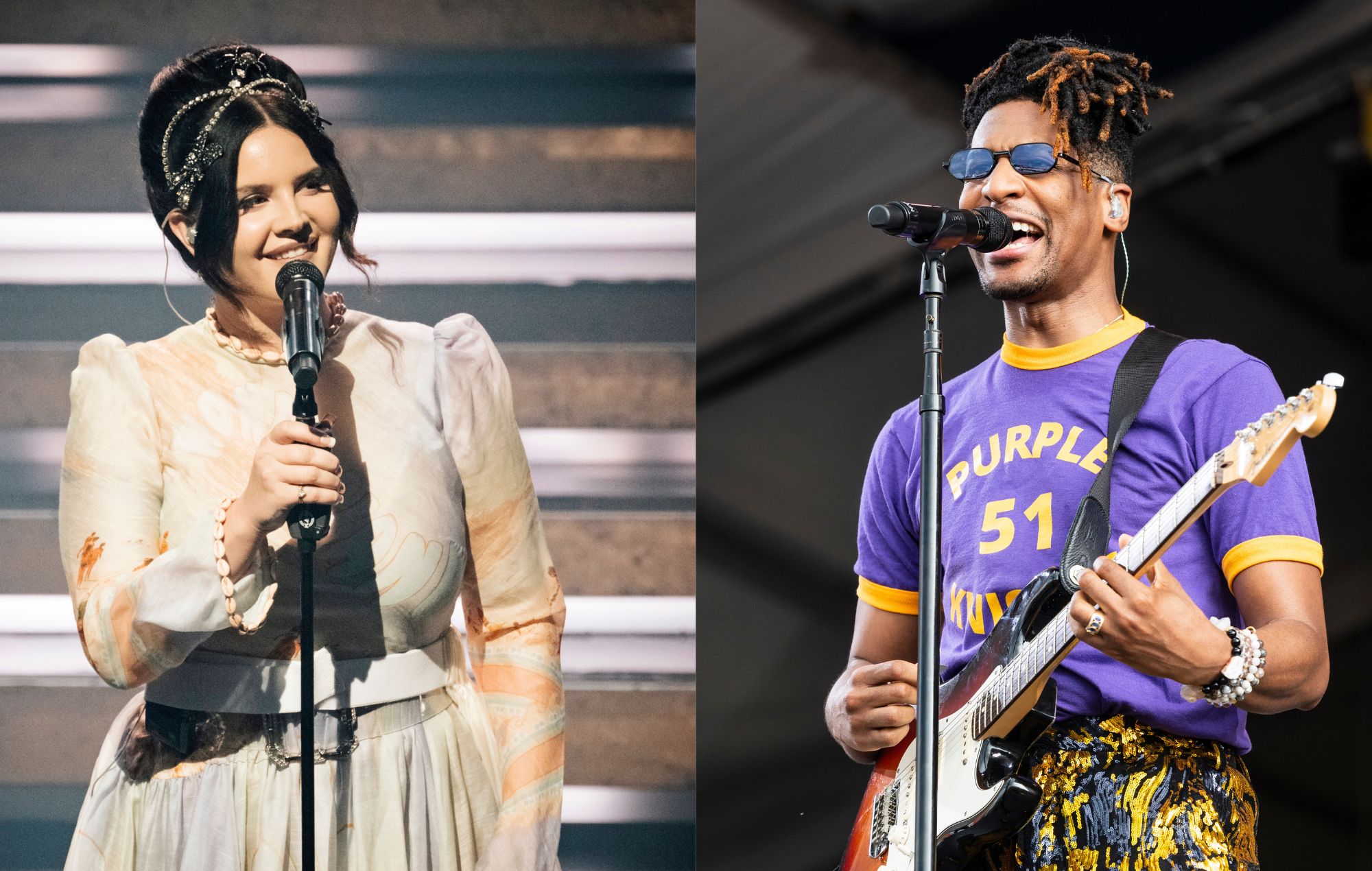 Featured image for "Jon Batiste Teases Unreleased Lana Del Rey Collaborations: A Treasure Trove of Musical Brilliance"