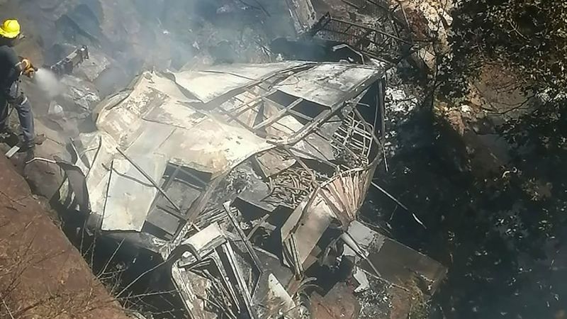 "Tragic South African Bus Crash: 45 Killed, 8-Year-Old Girl Sole Survivor"