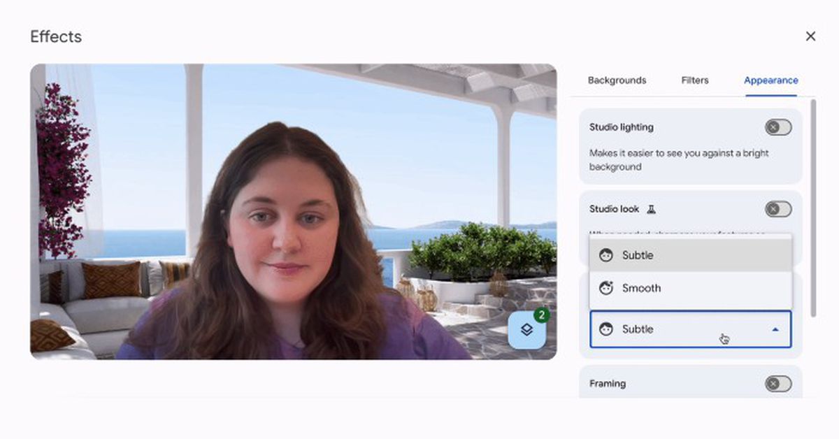 Featured image for "Google Meet Launches Desktop Face Touch-Up Filters for Enhanced Video Calls"