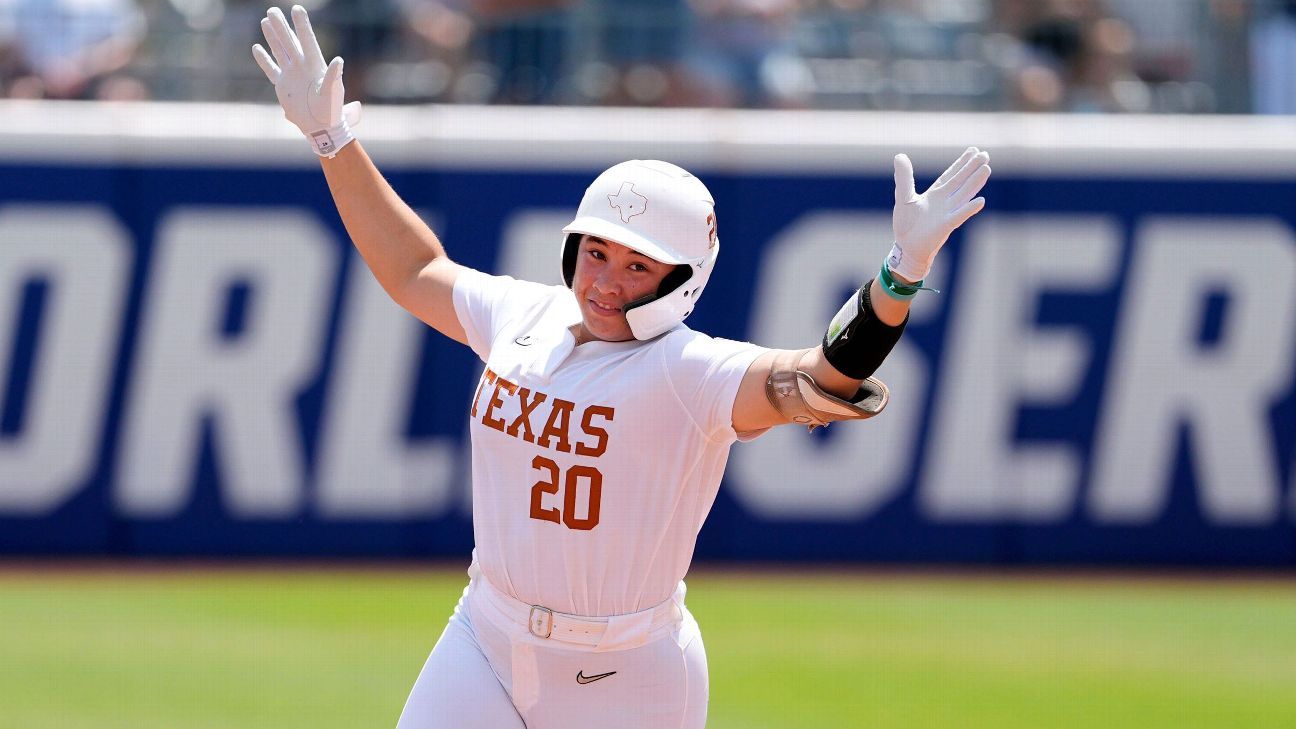 Featured image for Texas Advances to WCWS Finals After Semifinal Win Over Tennessee
