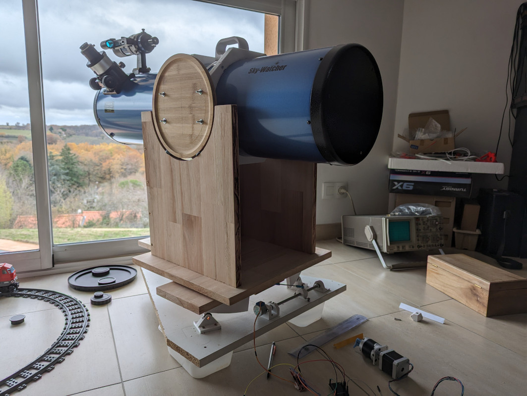 Featured image for "3D Printed Equatorial Table Revolutionizes Telescope Stability"