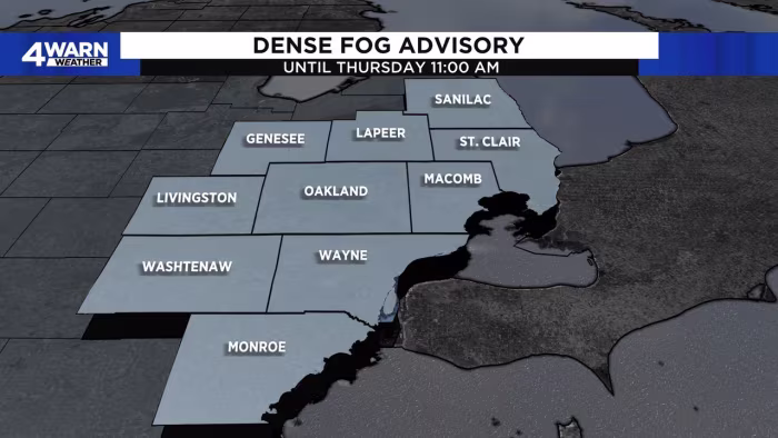 Featured image for "Dense Fog and Rain Sweep Metro Detroit and St. Louis: What to Expect"