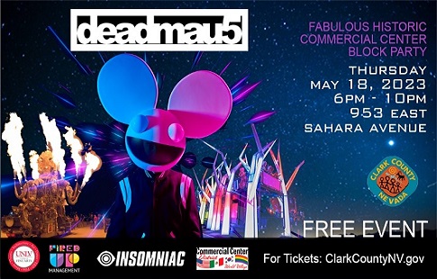 Featured image for Deadmau5 to Headline Free Block Party in Las Vegas' Commercial Center
