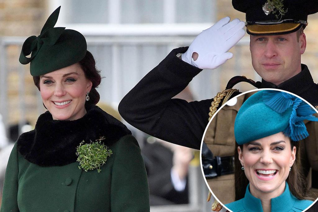 Featured image for "Kate Middleton Skips St. Patrick's Day Parade for First Time, Honorary Colonel Role Filled"