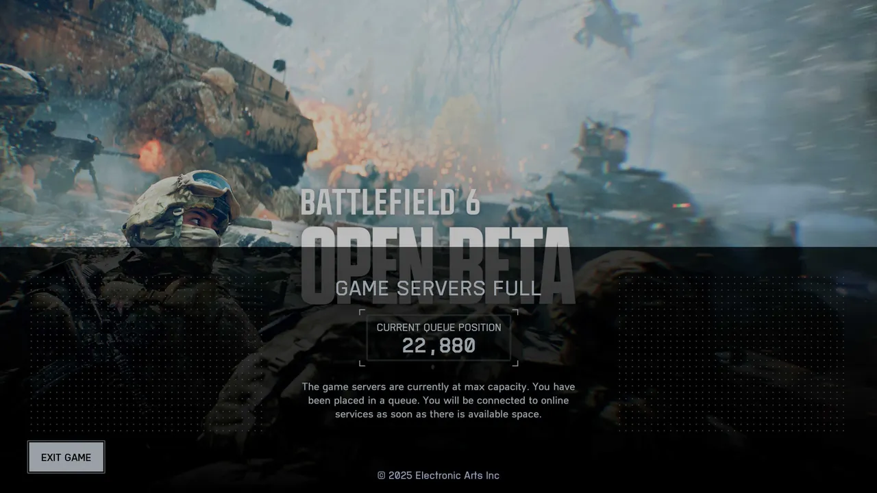 Featured image for Battlefield 6 Open Beta Sparks Massive Queue and Last-Minute Access Offers